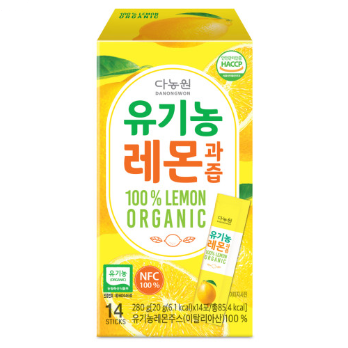 다농원 유기농 레몬과즙 14T