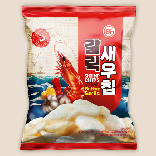 갈릭 새우칩 200g