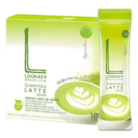 남양 루카스나인 그린티라떼 10T