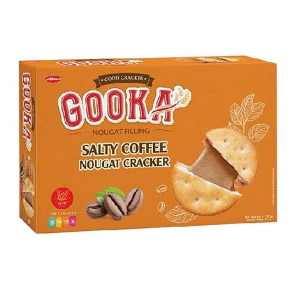 GOOKA 구카 솔티 커피 누가 크래커 400g