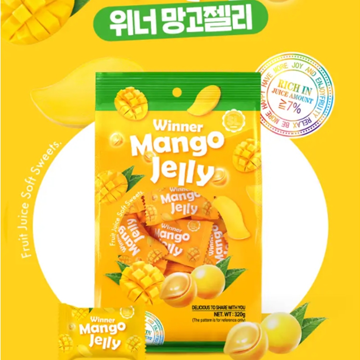Winner Mango 위너 망고 젤리 320g