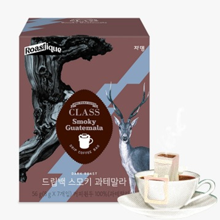 쟈뎅 CLASS 드립백 스모키 과테말라 싱글오리진 7P