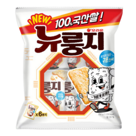 오리온 뉴룽지 42g x 6봉지