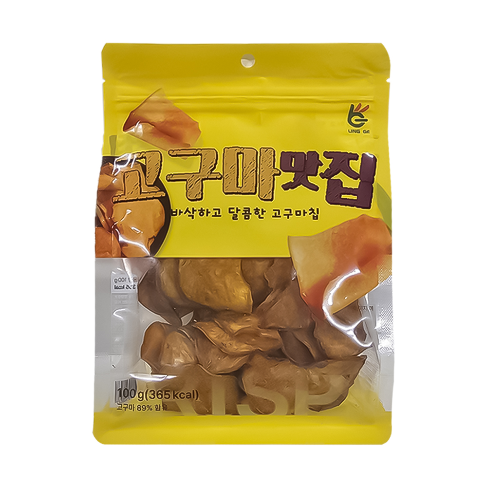 고구마 맛집 고구마칩 100g 과자
