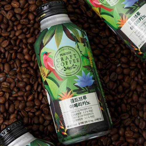 [박스] 피코크 콜드브루아메리카노 390ml x 24개