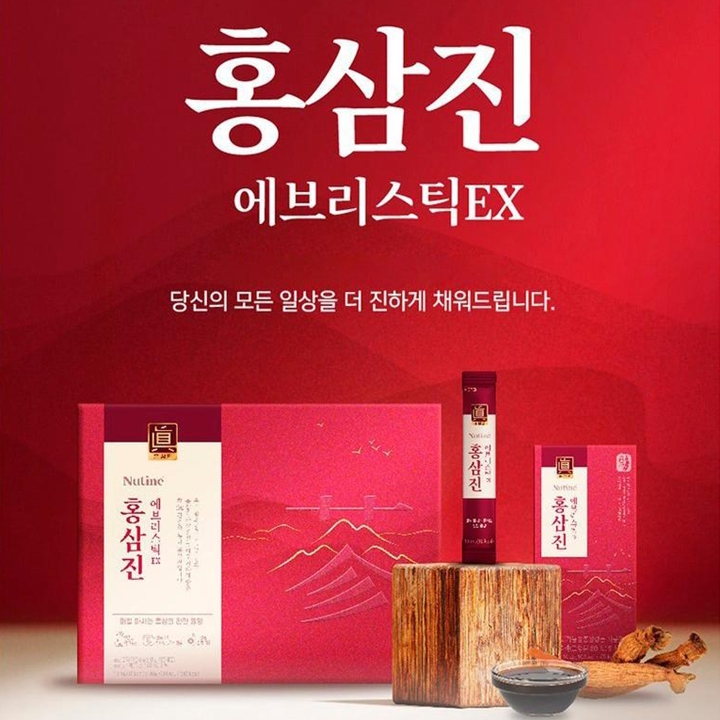 뉴틴 홍삼진 에브리스틱EX 30스틱 선물세트 