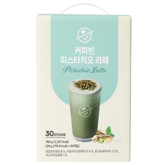 커피빈 피스타치오 라떼 30T