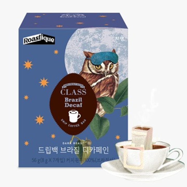 쟈뎅 CLASS 드립백 브라질 디카페인 싱글오리진 7P