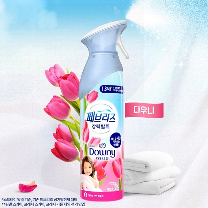 페브리즈 에어 강력탈취제 다우니향 165g 
