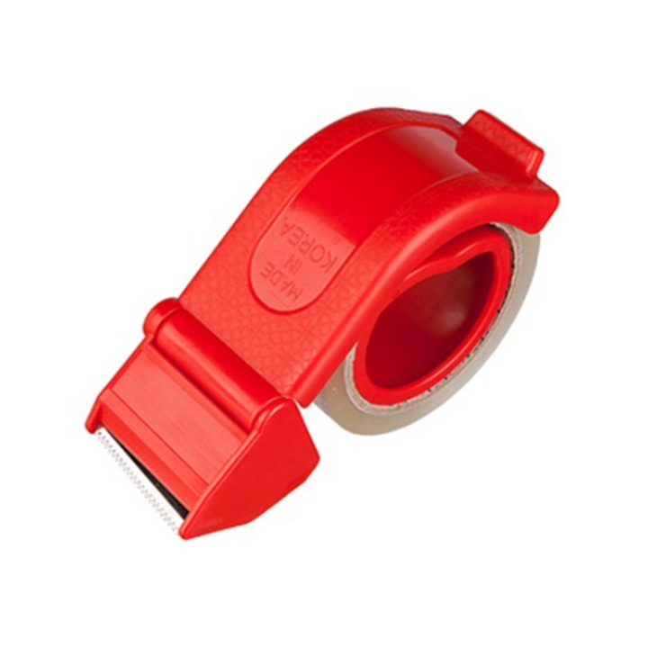 박스 테이프 커터기 레드컬러