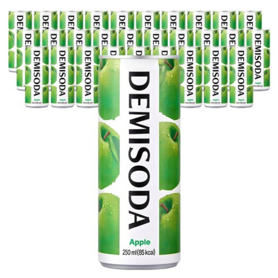[박스] 동아오츠카 데미소다 애플 250ml x 30캔