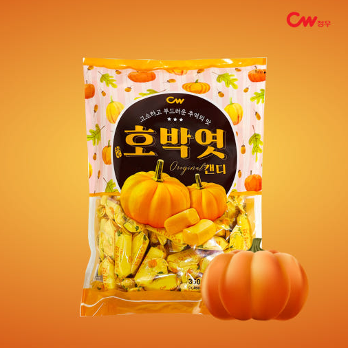 청우 호박엿 골드 캔디 350g