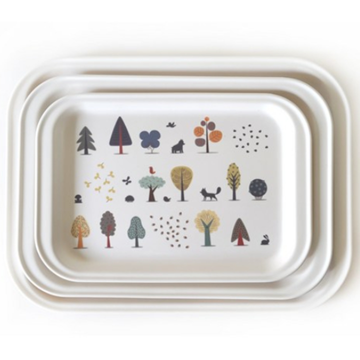 [국내생산] 포레스트 쟁반 3종 세트