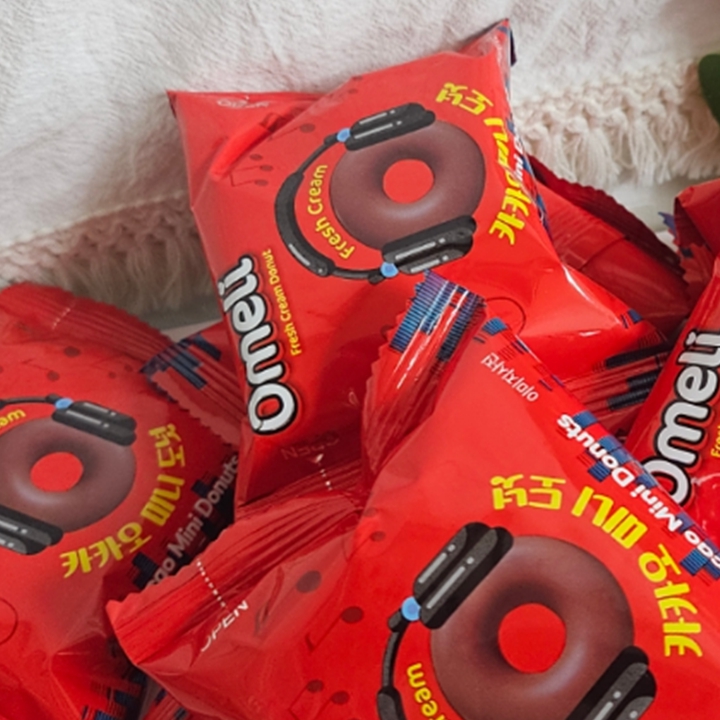 Omeli 카카오 미니 도넛 400g(16봉)