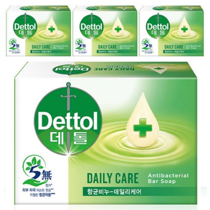 데톨 항균비누 오리지날 4개입(그린)