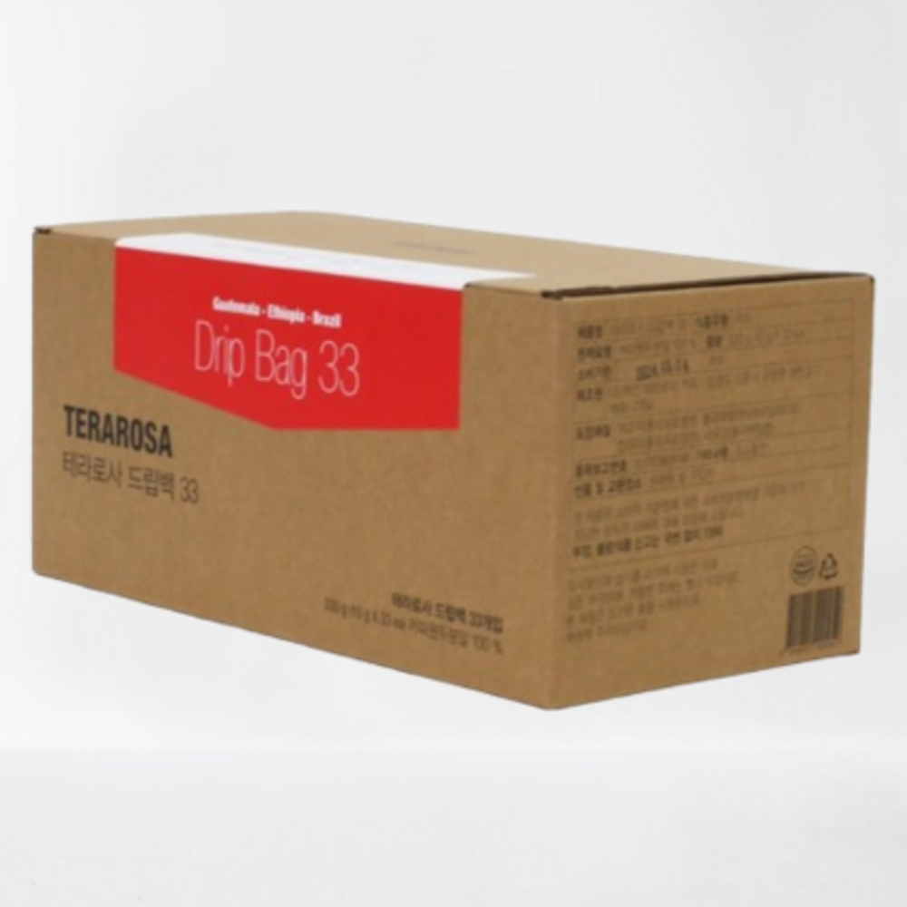 ◆TERAROSA 테라로사 싱글오리진 드립백 커피 33T
