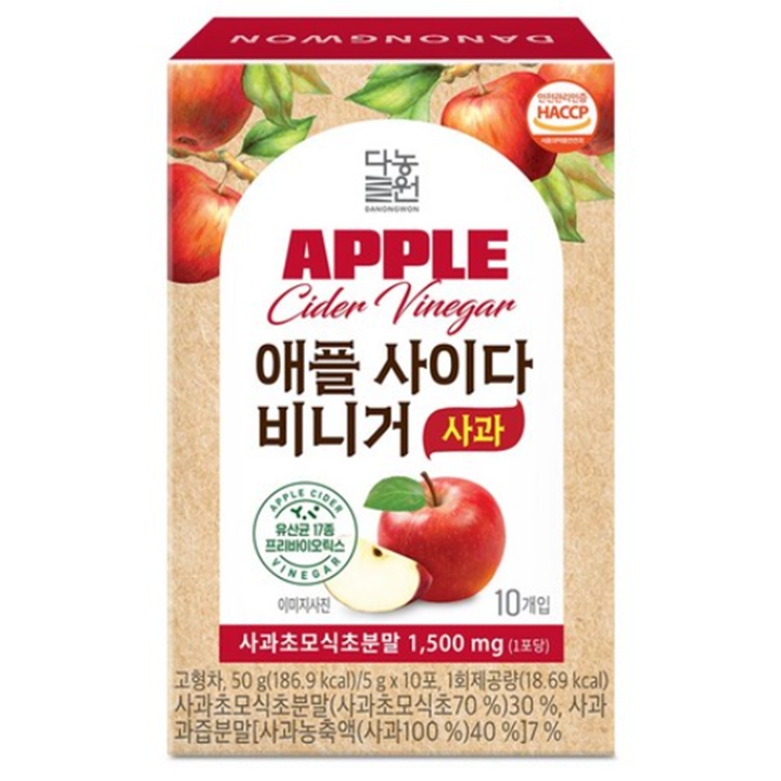 다농원 애플사이다비니거 사과 10T