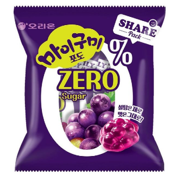 오리온 마이구미 포도 ZERO 제로 172.8g