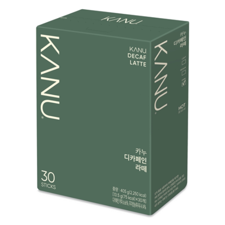 카누 LATTE 디카페인라떼 30T