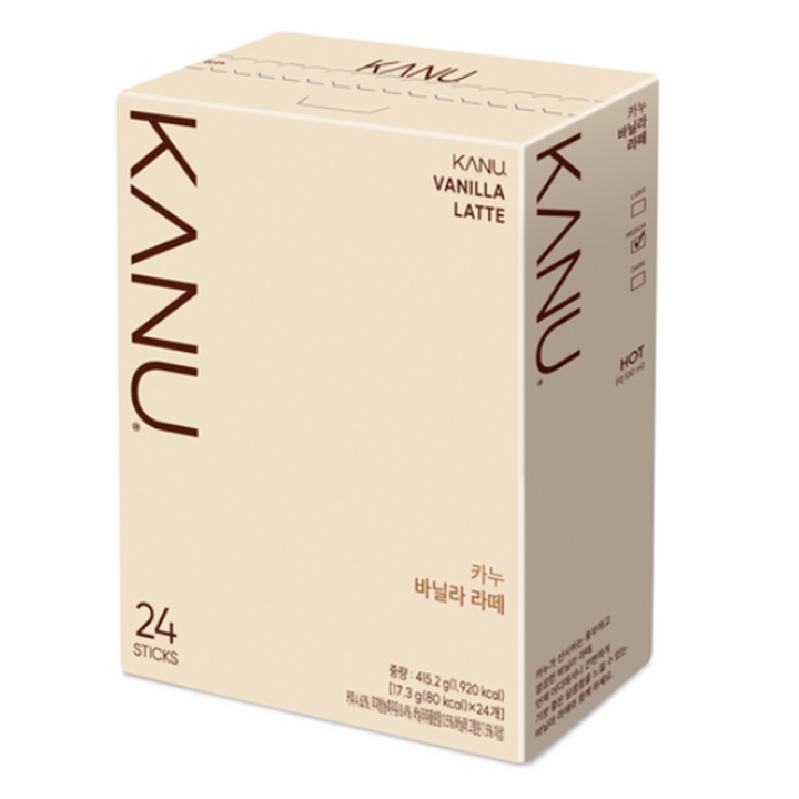 카누 LATTE 바닐라라떼 24T