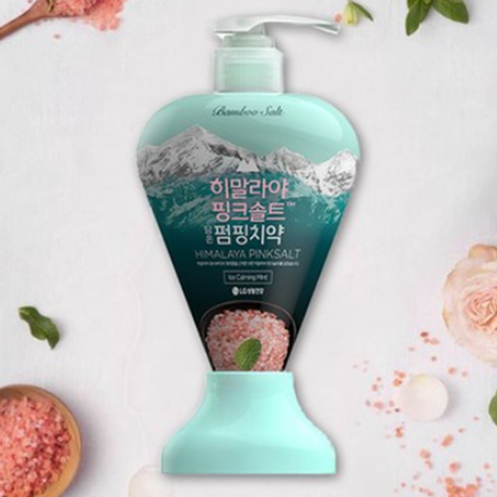 히말라야핑크솔트 담은 펌핑치약 아이스카밍민트 285g
