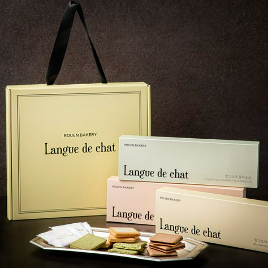 후앙 랑그드샤 쿠키 130g x 3종 세트