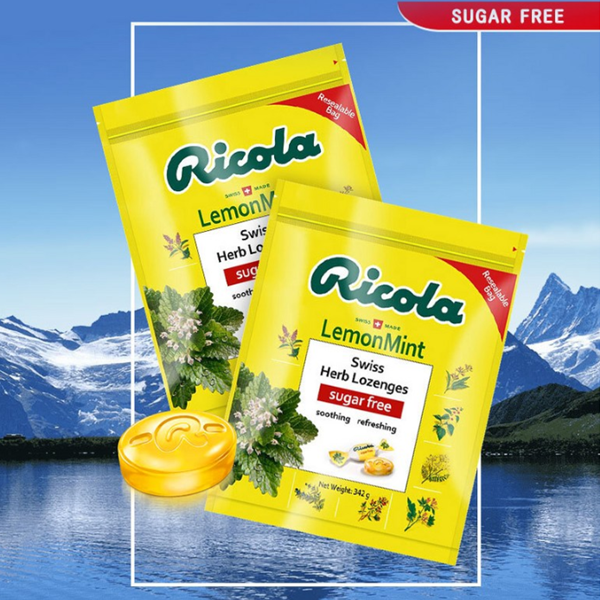 (대용량) ZERO 리콜라 레몬민트 무설탕 캔디 342g