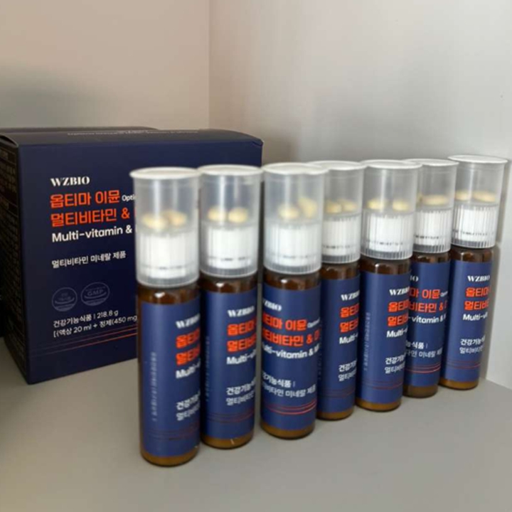 WZBIO 옵티젠 이뮨 멀티비타민&미네랄 7개입