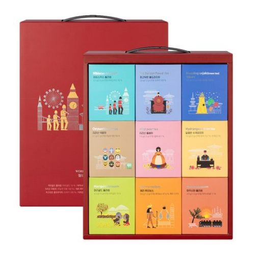 쌍계명차 월드티 컬렉션 선물세트