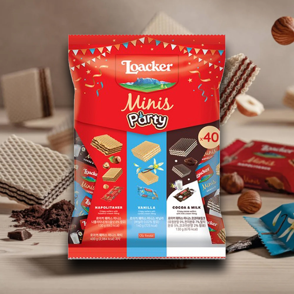 ♠로아커 미니스 웨하스 40개입