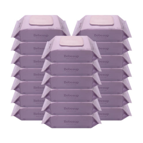 [박스]★베베숲 프리미어 플러스 물티슈 캡형 70매 x 20개입 