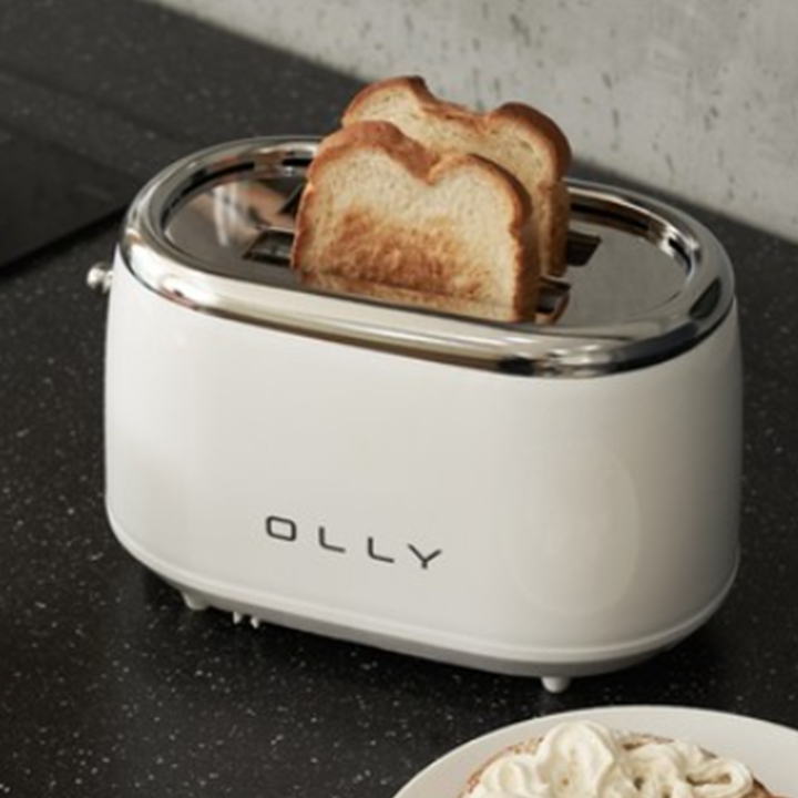 OLLY 전기 식빵토스터기 화이트