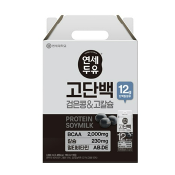 연세두유 고단백 검은콩,고칼슘 190ml x 16팩 