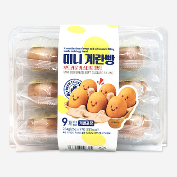 미니 계란빵 9개입 234g