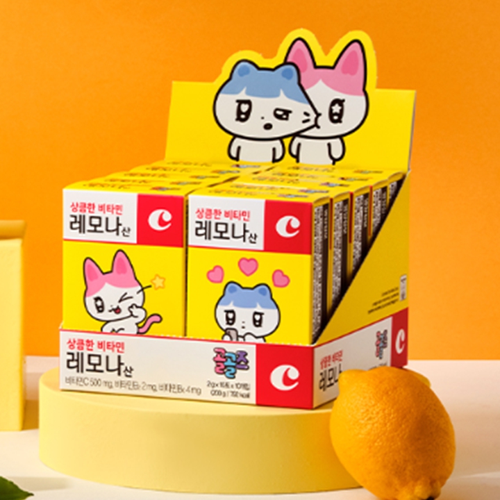 경남제약 레모나산 10포 x 10개[미니박스]