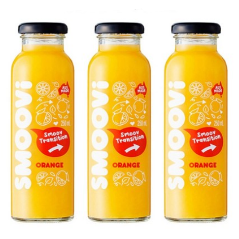 스무비 오렌지 프리미엄 과일주스(No.1) 250ml x 3병(낱개)