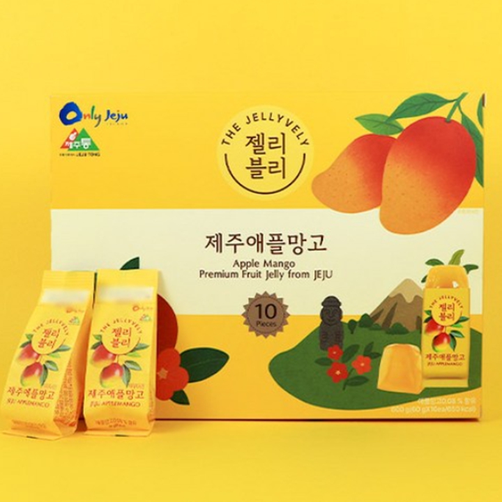 제주애플망고 젤리블리 60g x 10개