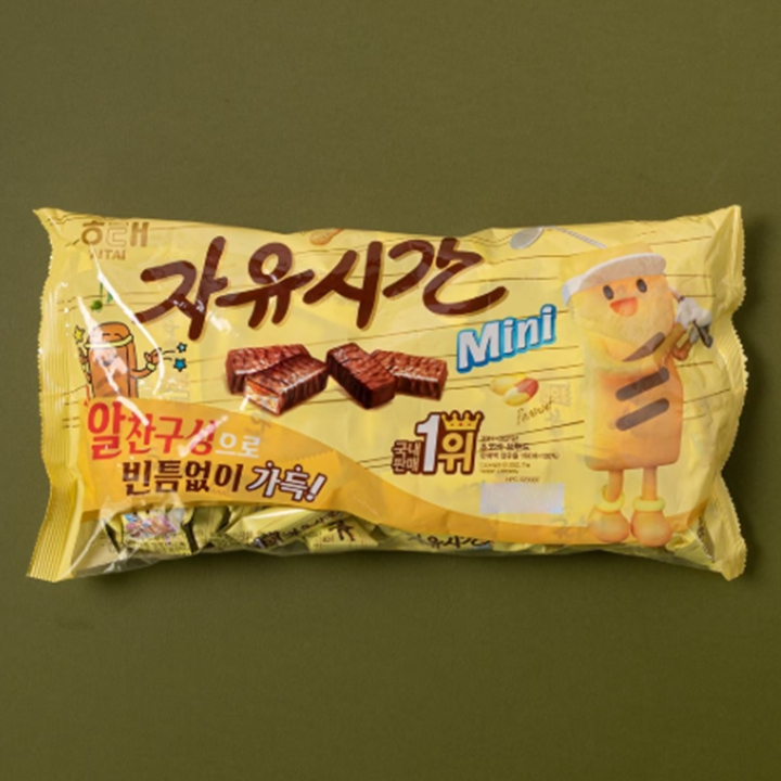 [대용량] 해태 자유시간 미니 오리지널 860g