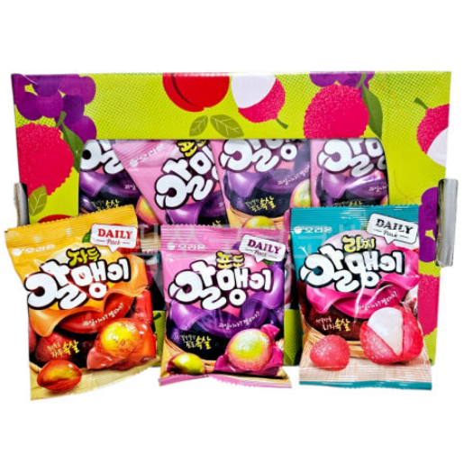 [박스] 오리온 알맹이 젤리 세가지맛 믹스팩 36g x 36봉