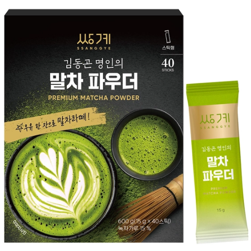 쌍계 김동곤 명인의 말차파우더 40T