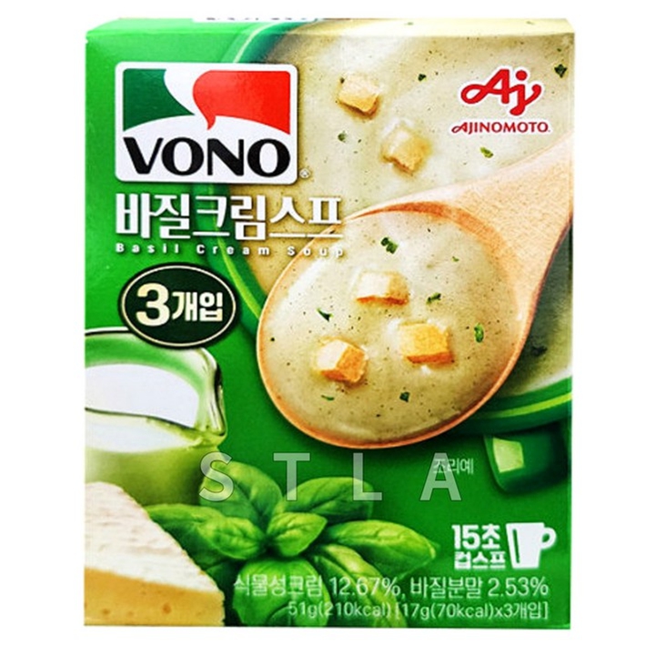 농심 VONO 보노 바질 크림스프