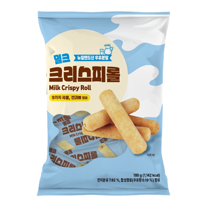 밀크 크리스피롤 180g
