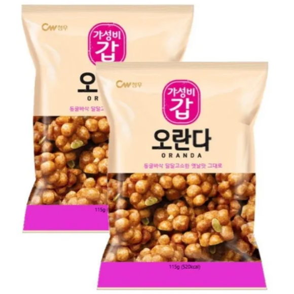 청우 오란다 115g x 2봉지