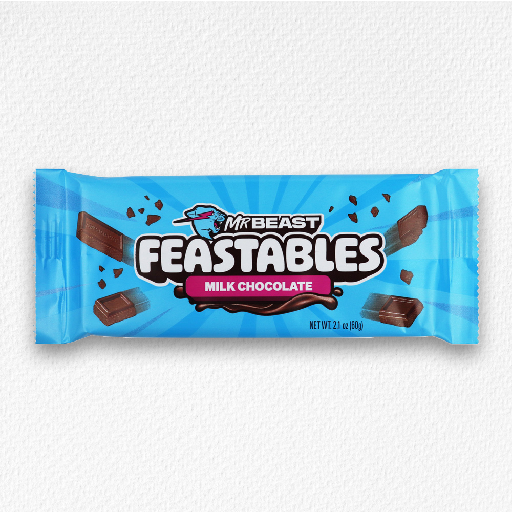 미스터비스트 피스터블 초콜릿 - 밀크 60g