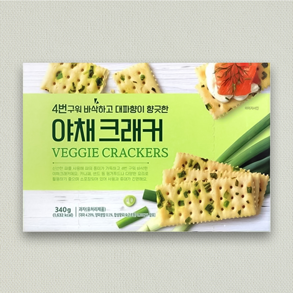 ♥4번구워 바삭한~ 야채크래커 340g