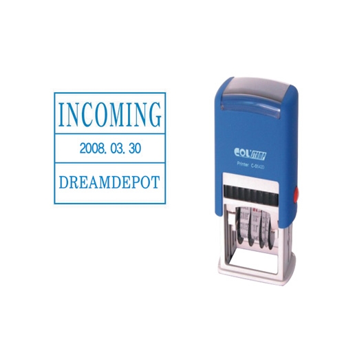 사각일부인(잉크내장형) C-0542D C-0542D / 35 * 35mm