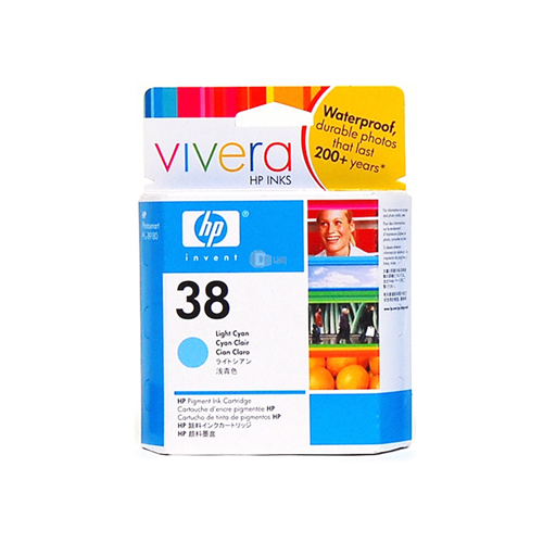 HP 정품잉크 C9418A(38)/밝은파랑(단종)