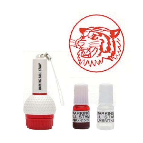 골프공 스탬프 호랑이 