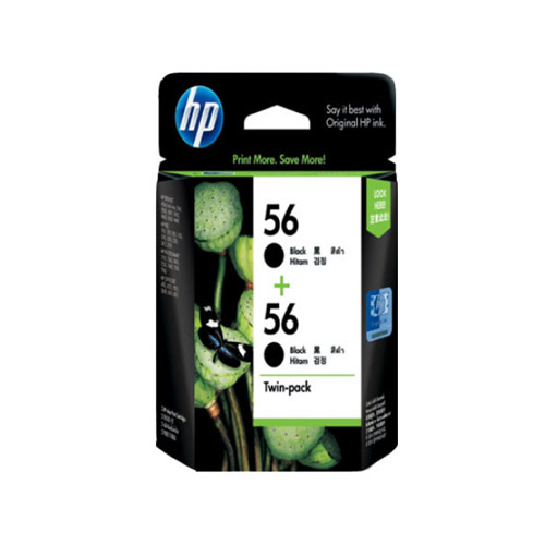 HP 정품잉크 CC620AA(C6656A*검정2입)