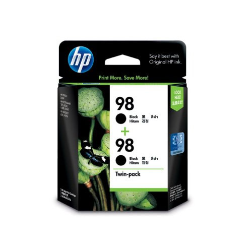 HP 정품잉크 CC624AA(C9364W*검정2입)